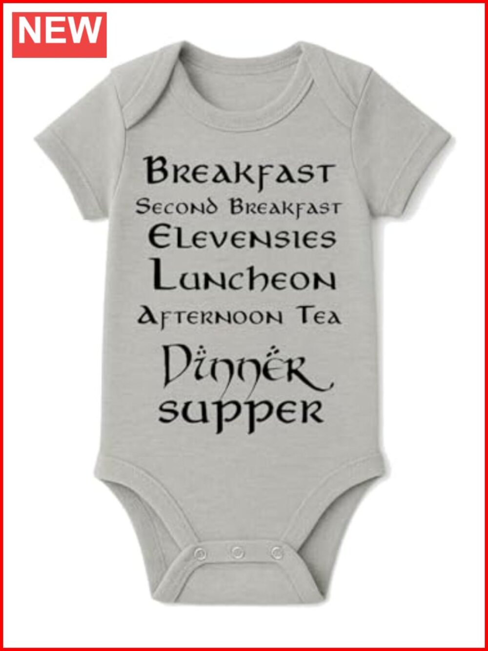 100% Cotton Baby One Piece Romper Short Sleeve Snap Closure